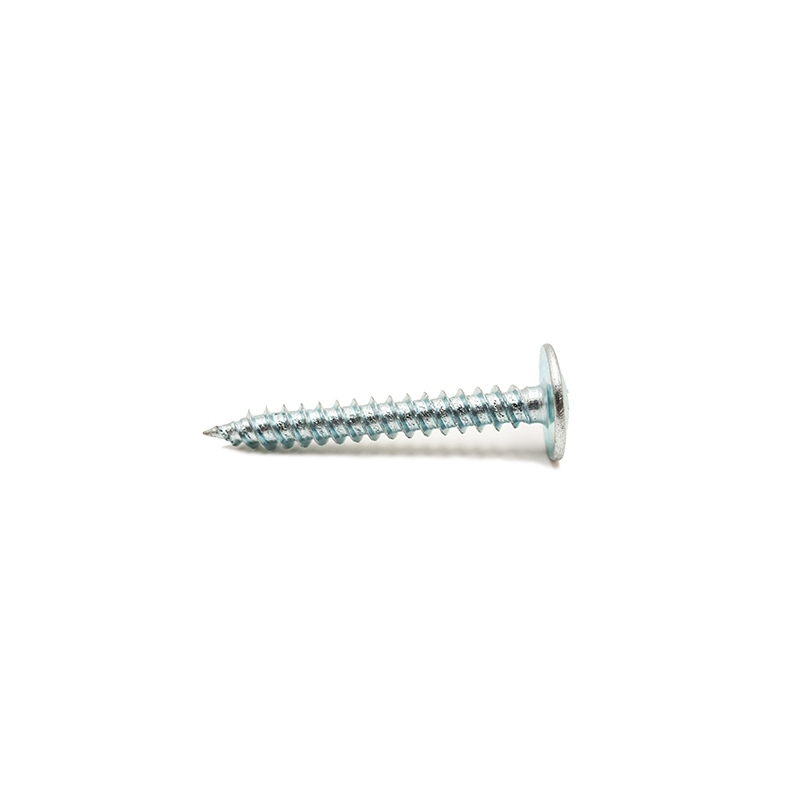 Șurub autofiletant cu cap de placă Phillips, placat cu zinc alb