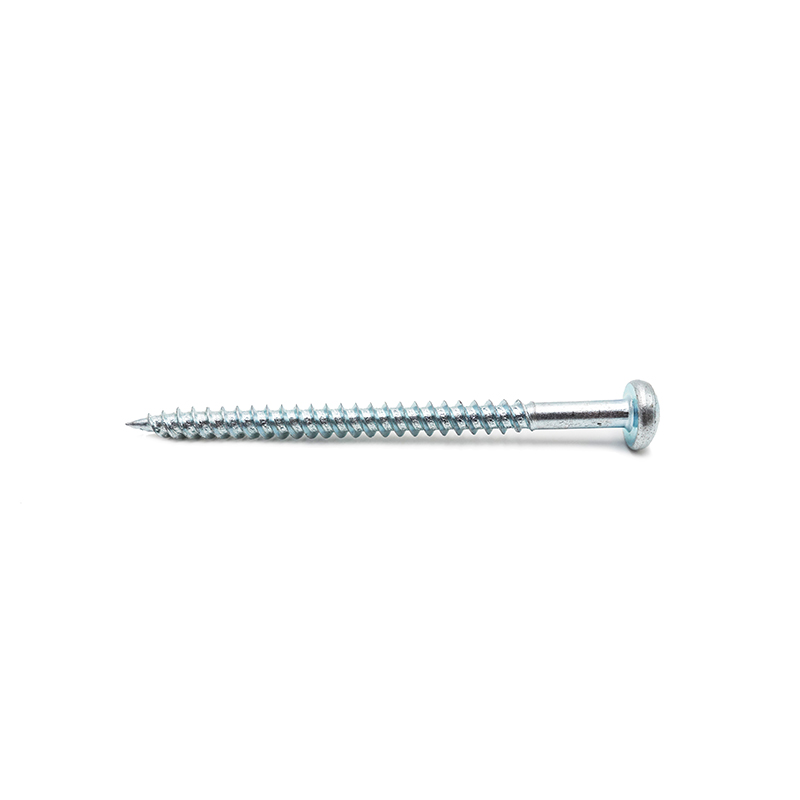 Șurub autofiletant cu cap cilindric Phillips, placat cu zinc alb