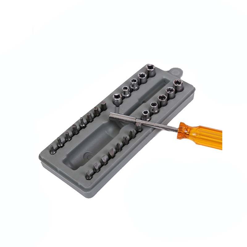 Instrument combinat de șurubelniță de uz casnic cu 28 buc