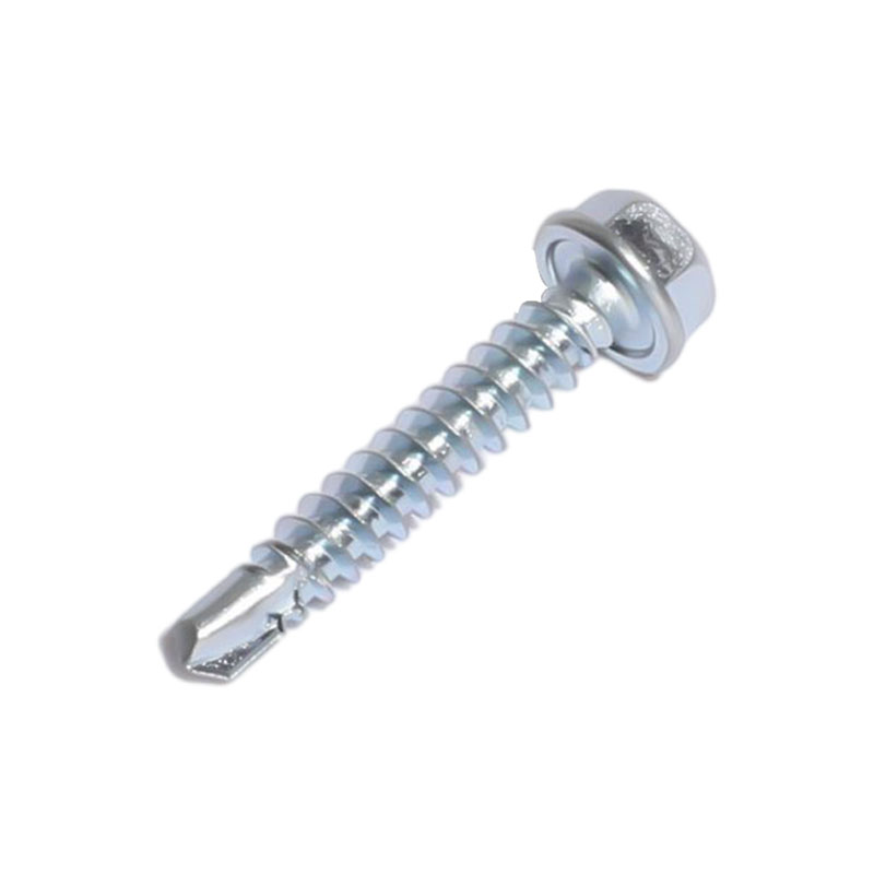 C1022a șuruburi autoforante cu șaibe hexagonale placate cu zinc