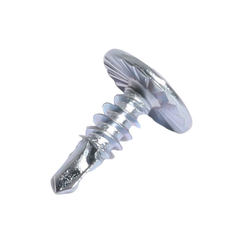 Șurub autoforant cu cap de plăcuță Phillips, placat cu zinc
