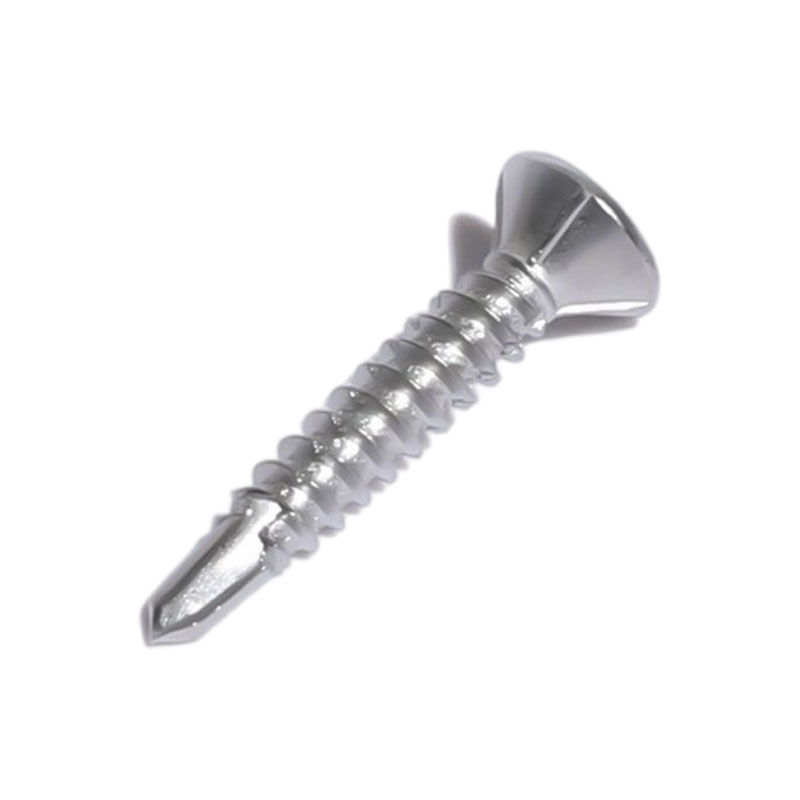Diverse șuruburi autoforante cu cap șaibe hexagonal placate cu zinc